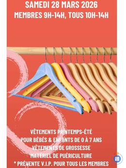 Image Bourse Vêtements 0-7ans matériel puériculture et vet grosses (photo 1)