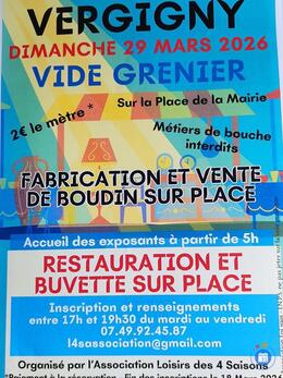 Image Vide greniers vergigny 89600 (photo 1)