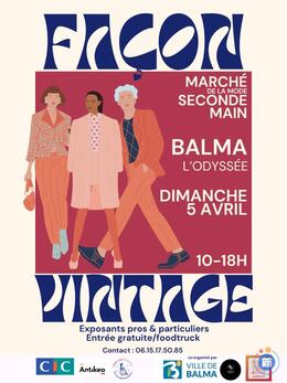 Image Facon vintage le vide dressing de la ville de balma (photo 1)