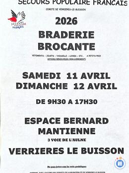 Image Braderie du Secours Populaire de Verrières-Le-Buisson (photo 1)