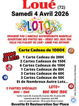 Image Loto Organisé par l'Amicale accordéoniste mancelle (photo 1)