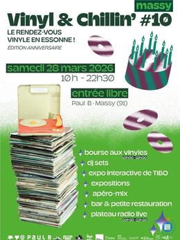 Image Bourse aux vinyles - Vinyl and Chillin - 10ème édition (photo 1)