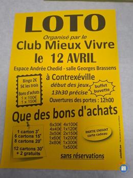 Image Loto club mieux vivre (photo 1)