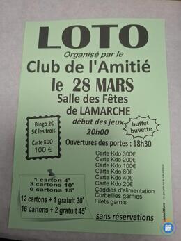 Image Loto club de l'amitié (photo 1)