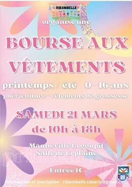 Image Bourse aux vêtements printemps-été 0-16 ans et puériculture (photo 1)