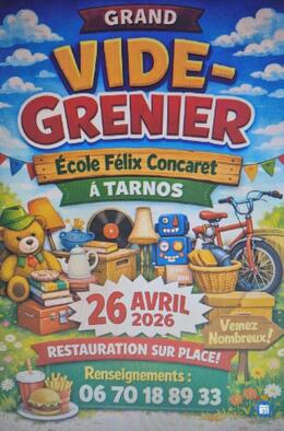 Image GRAND VIDE GRENIER école Félix Concaret (photo 1)