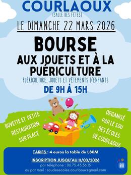 Image Bourse aux jouets et à la puériculture du Sou des écoles. (photo 1)