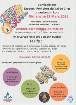 Image Super loto pompier blere anime par philippe animation (photo 1)