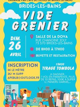 Image Vide grenier de L'APE de brides les bains (photo 1)