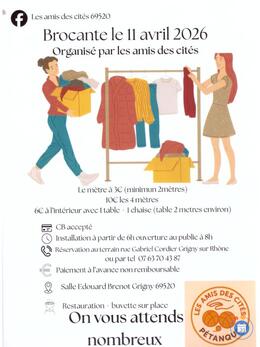 Image Vide grenier les amis des cites (photo 1)