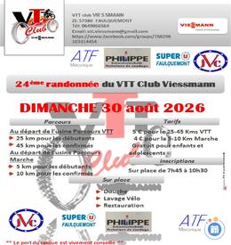 Image 24eme randonnée VTT et pedestre du Vtt club Viessmann (photo 1)