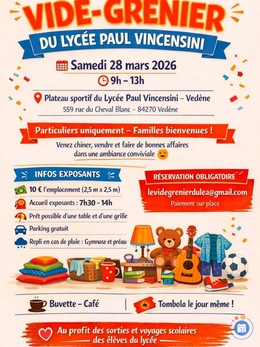 Image Vide grenier du LEA (photo 1)