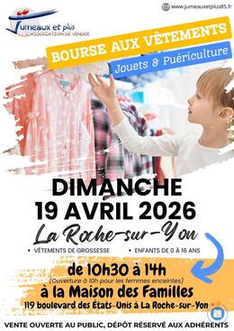 Image Bourse aux vêtements printemps été, puériculture, jouets (photo 1)