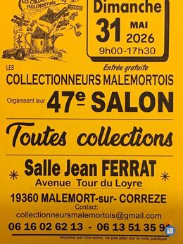 Image MALEMORT 19360, 47eme Salon toutes Collections (photo 1)
