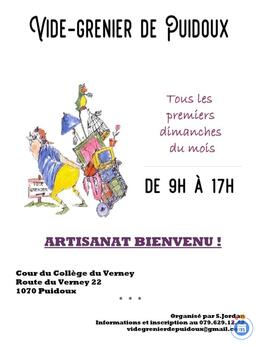 Image Vide-Greniers mensuel de Puidoux (photo 1)