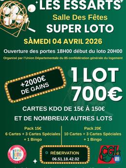 Image Super loto organiser par CGL ANIMATION FLORIAN (photo 1)