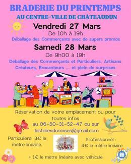 Image Braderie du printemps - châteaudun : centre-ville (photo 1)