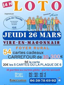 Image Loto Club de L'Amitié d'Igé (photo 1)