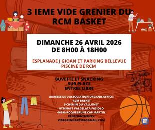 Image Vide grenier organisé par le RCM BASKET (photo 1)