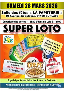 Image Grand Loto de l'Association des Sourds de Castres (ASC81) (photo 1)