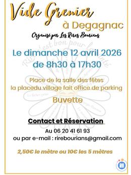 Image Vide Grenier du club LES RIRES BOURIANS (photo 1)