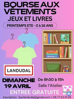 Image Bourse aux vêtements, jeux, livres printemps-été 0 à 16 ans (photo 1)