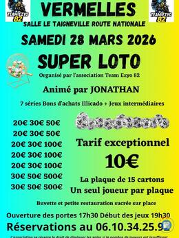 Image Super loto de la Team Ezyo 82 (photo 1)