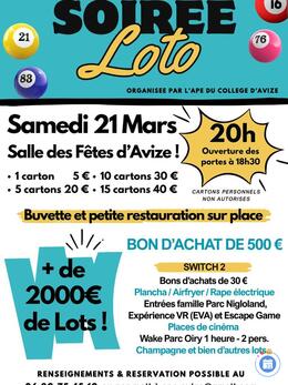 Image LOTO de l'APE du Collège d'Avize (photo 1)