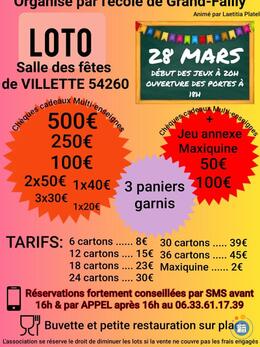 Image LOTO École de Grand-Failly animé par Laetitia Platel (photo 1)