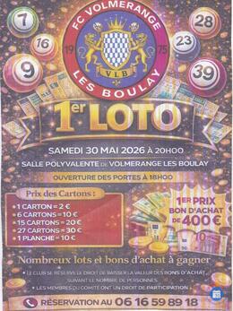 Image Loto organisé par FC Volmerange les Boulay (photo 1)