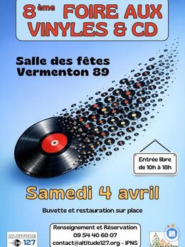 Image 8ème Foire aux Vinyles et CDs de VERMENTON (photo 1)