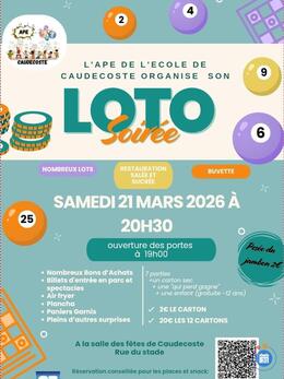 Image Loto Ape de l'école de Caudecoste (photo 1)