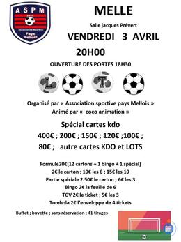 Image loto'ASPM MELLE'animé par'coco animation' (photo 1)