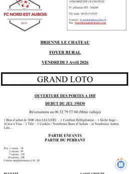 Image Loto du foot fc Nord Est Aubois (photo 1)
