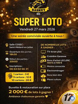 Image Loto - saint medard basket (photo 1)