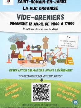 Image Vide-greniers de la MJC St Romain Loisirs (photo 1)