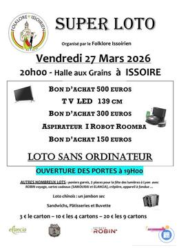 Image Super loto du folklore Issoirien (photo 1)