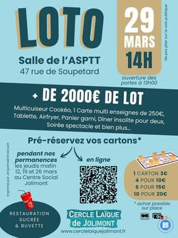 Image Grand loto du Cercle Laïque de Jolimont (photo 1)