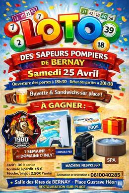 Image Loto de l'amicale des sapeurs pompiers de bernay (photo 1)