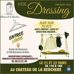 Image Vide Dressing du Château de la Berchère - SPECIAL PRINTEMPS (photo 1)