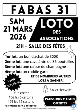 Image Loto des associations (photo 1)