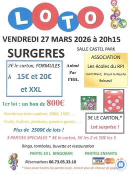 Image Super loto rpi st mard,breuil la reorte, boisseuil (photo 1)