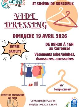 Image vide dressing, vêtements , accessoires ,chaussures (photo 1)