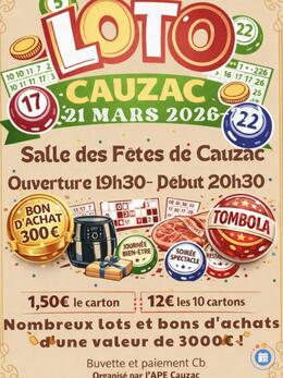 Image Grand Loto de l'Ape de Cauzac (photo 1)