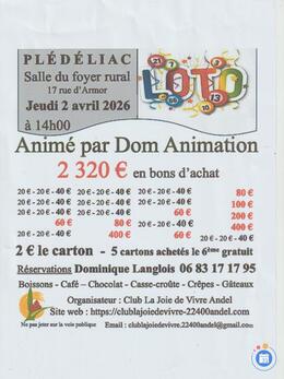 Image super loto Club Joie Vivre Andel (photo 1)