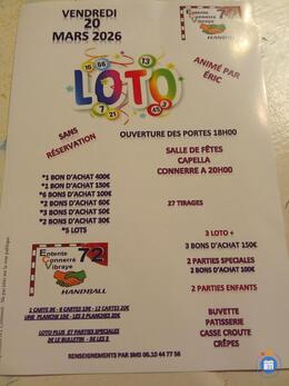 Image Loto entente connerré vibraye handball animé par Eric (photo 1)