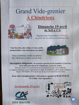 Image Vide grenier organisé par Toeega au profit du Burkina Faso (photo 1)