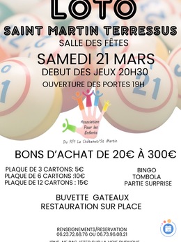 Image Loto APE RPI St Martin Terressus Le Châtenet (photo 1)