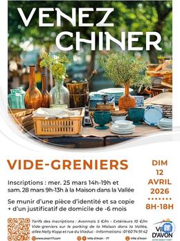 Image Vide-greniers d'Avon 2026 (photo 1)
