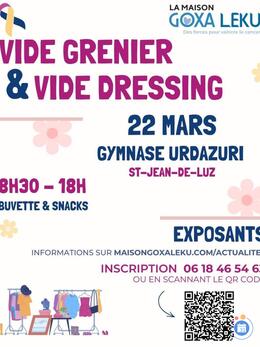 Image Vide grenier et dressing organisé par la Maison Goxa Leku (photo 1)